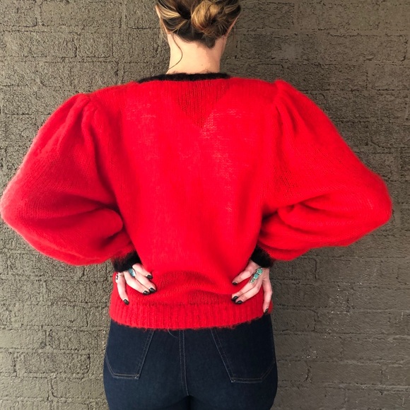 Vintage Michael Carrie Mohair Wool Sweater - Picture 9 of 13